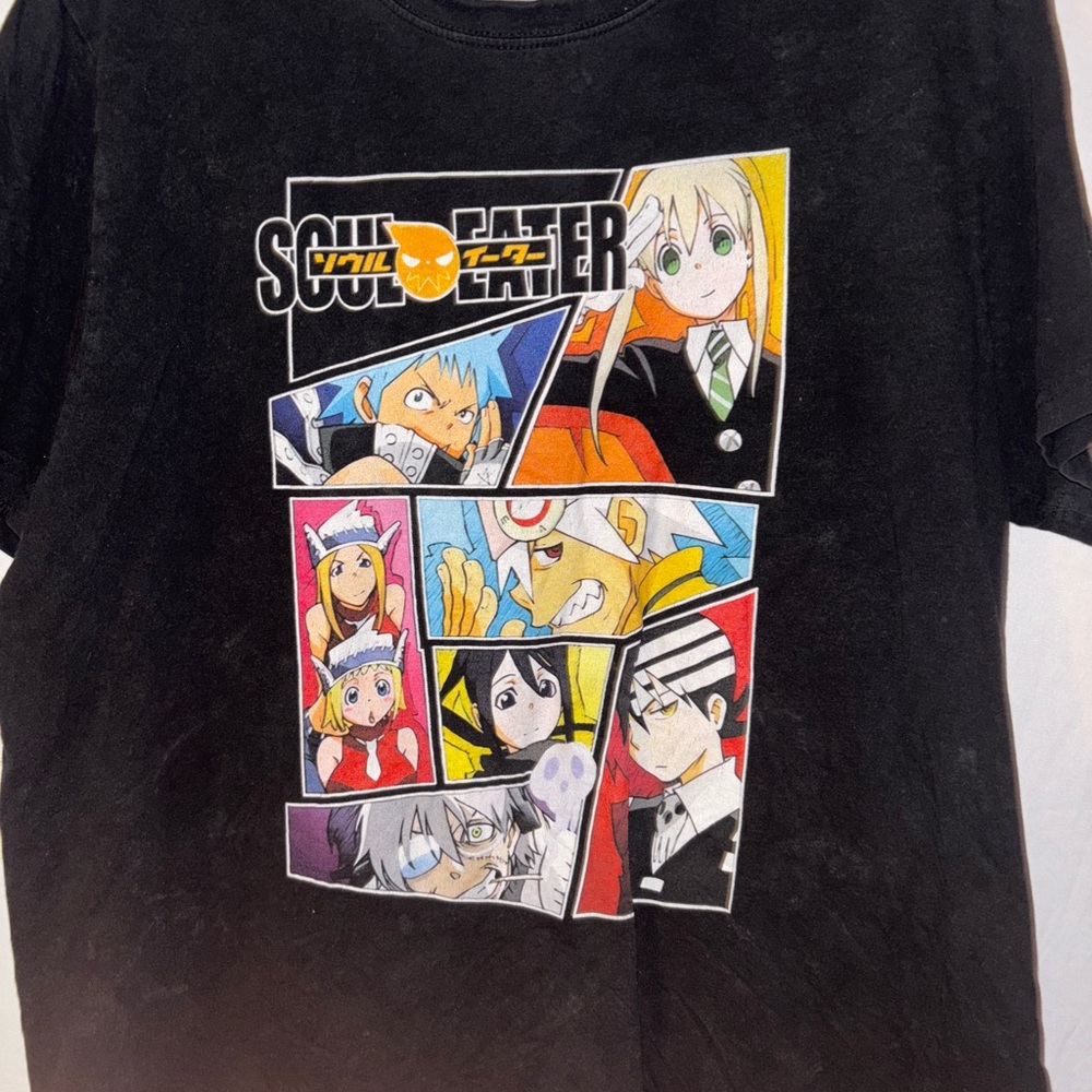 Soul Eater Kids Black Graphic T-Shirt